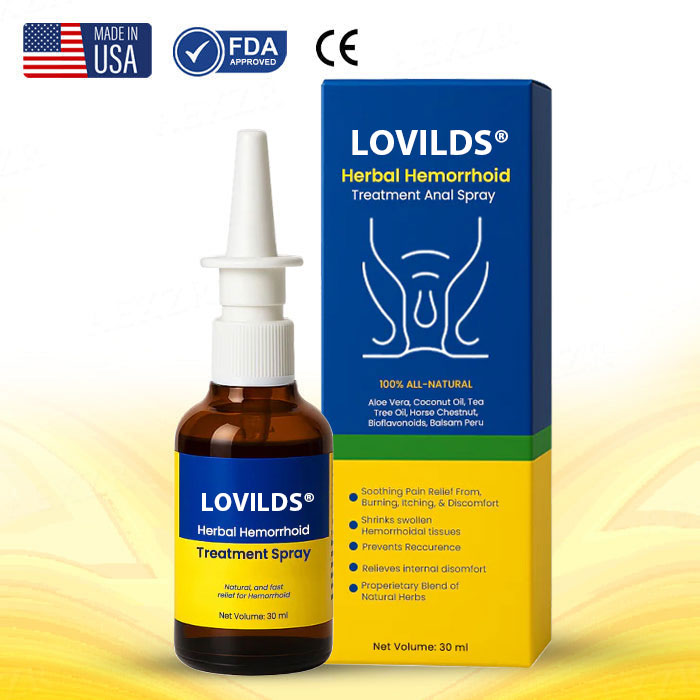 💥 Say Goodbye to Pain! | LOVILDS® Hemorrhoid Spray – Now 80% OFF!