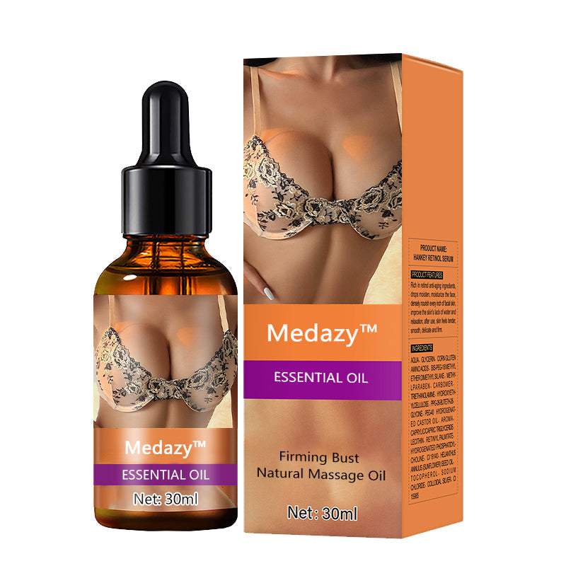 （📢Hey, family! Countdown starts!⏰ Last day for Limited Time Discount !) Medazy™ Firming Bust Natural Massage Oil