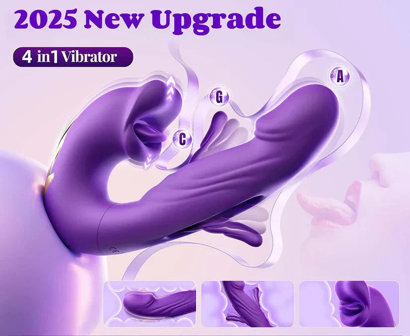 💥New on sale 2025 💞 7 vibrations and 5 swing modes  G-spot vibrator-Let you feel the thrill of a roller coaster  💦