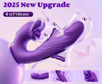 💥New on sale 2025 💞 7 vibrations and 5 swing modes  G-spot vibrator-Let you feel the thrill of a roller coaster  💦