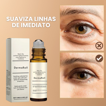 DermaRoll | Roll-On antienvelhecimento com Retinol e Cafeína