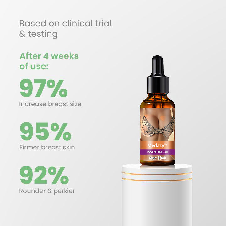 （📢Hey, family! Countdown starts!⏰ Last day for Limited Time Discount !) Medazy™ Firming Bust Natural Massage Oil