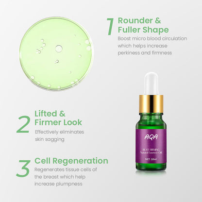 （📢Hey, family! Countdown starts!⏰ Last day for Limited Time Discount !) AQA™ Breast Firming Natural Essence Oil