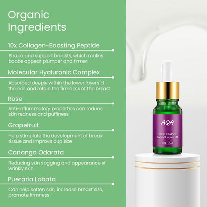 （📢Hey, family! Countdown starts!⏰ Last day for Limited Time Discount !) AQA™ Breast Firming Natural Essence Oil